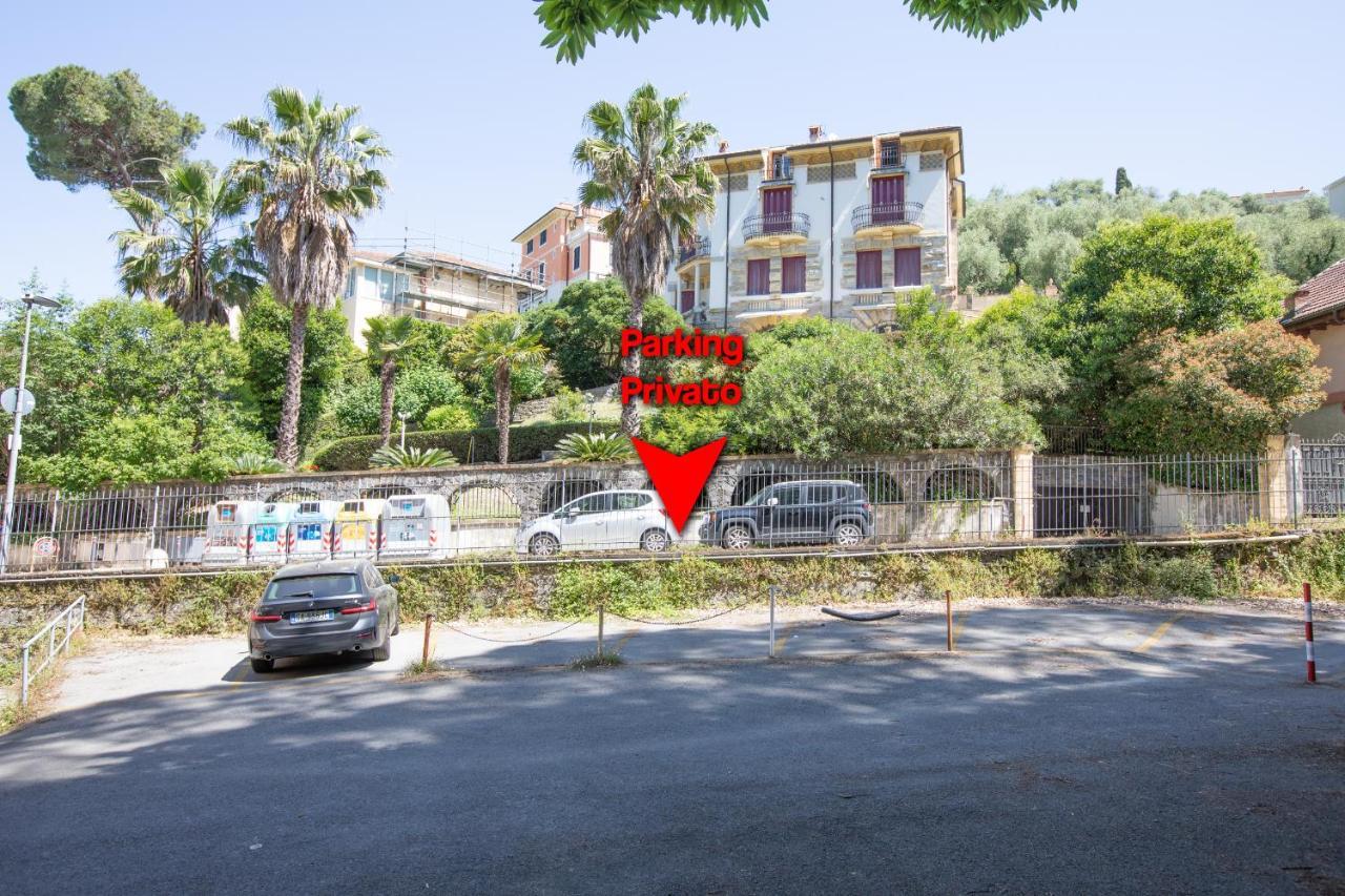 Rapallo Comodo Appartamento Signorile A Due Passi Dal Mare Con Posto Auto Extérieur photo